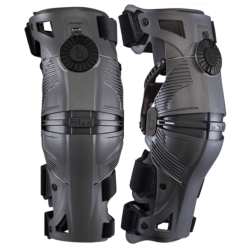 Tutore ginocchio ginocchiera mobiusbraces mx enduro moto motocross
