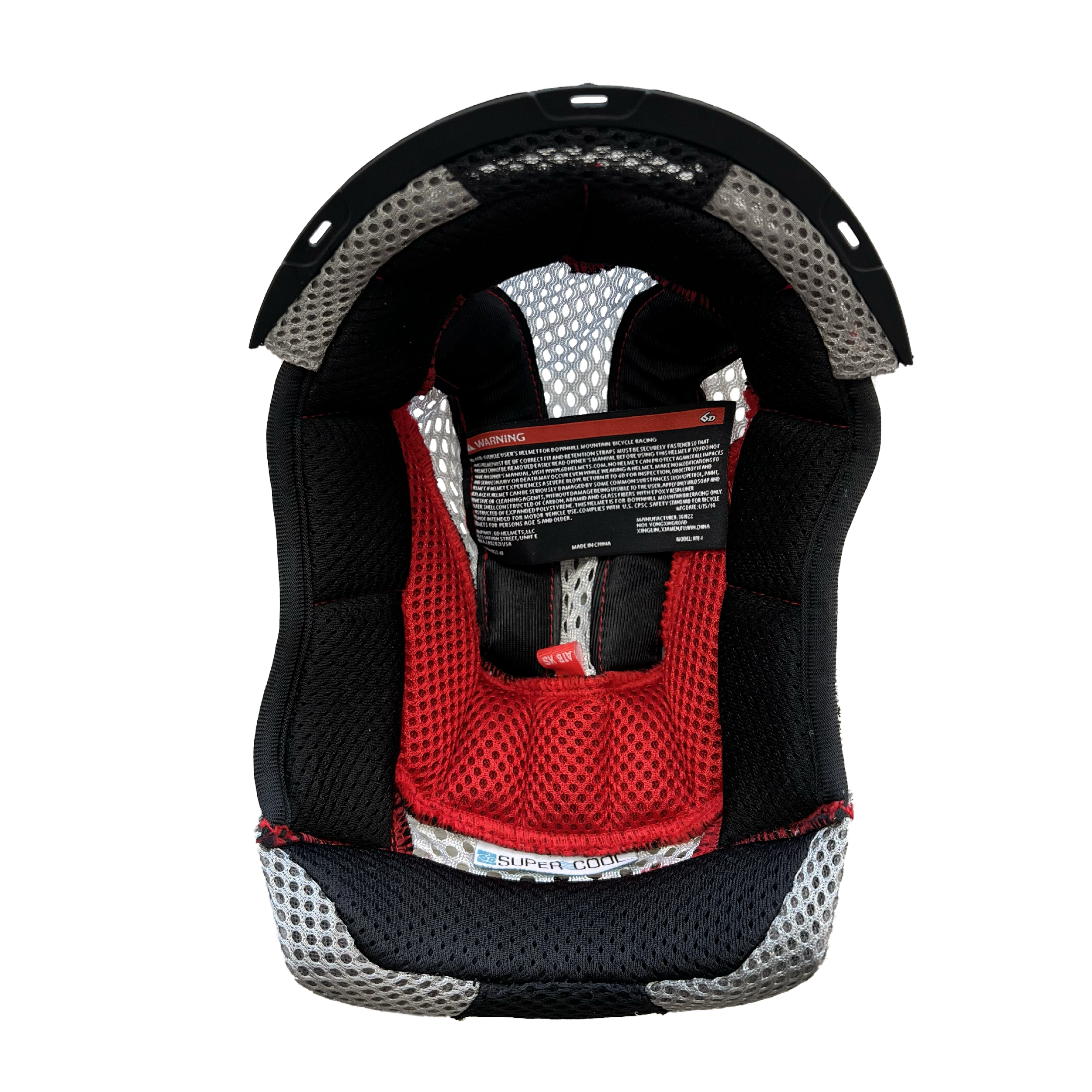 ricambio cuffia interna 6D Helmets casco moto e casco bmx